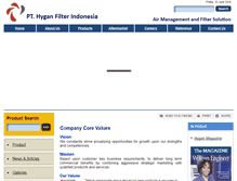 Tablet Screenshot of hyganfilter.com